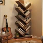 Bookshelf; 8 Tier Wooden Tree Bookshelf