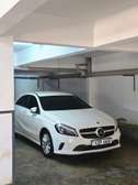 Mercedes A-Class White Compact Luxury Car