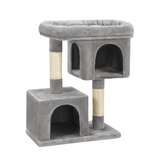 LASA CAT Tree Playhouse With Platforms, Caves &...