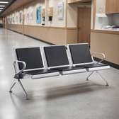 Reception  Bench; 3-Seater Metallic Waiting Bench
