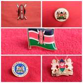 Lapel pins.