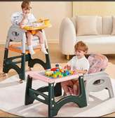 Kids Table and Chair Set Compact Durable Plastic