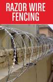 Galvanized Steel Razor Wire Fencing Durable Coil IN KENYA