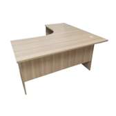 Study Desk; 140cm Curved Generic Study Desk