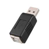 USB-A Male to USB-B Female Printer Adapter