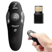 Wireless presenter with laser pointer -Black