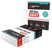 GMAT Prep Books Collection by Manhattan Prep