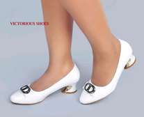 Low closed heels