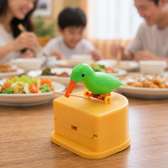 Cute Automatic Bird Toothpick Dispenser Holder
