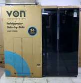 Von 442litres side by side refrigerator