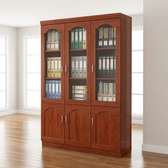 3-Door's Mahogany Storage Cabinet