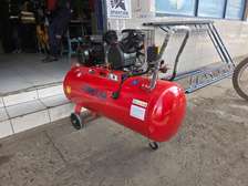 Leonard Air Compressor Portable Red Heavy-Duty Motor