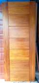Solid Wood Interior Door Panel Style Natural Finish