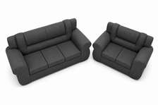 Used 5 seater Kangaroo Sofa(dark gray colour)
