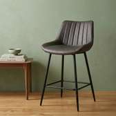 Barstools;Modern Gray Kitchen Barstool in Keumbu