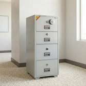 Cabinets : 4 Drawer Office Storage Cabinet