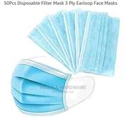 Non Woven Face Mask 3 Ply Comes in Pack of 50