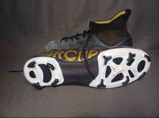 Nike Mercurial Soccer Cleats Size 10 Black Gold FG