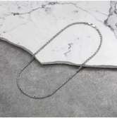 Silver Necklace Solid 925 Italian Collection, RC