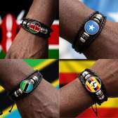 National Flag Bangle Bracelet Kenya Somalia Tanzania Uganda