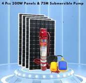 Solar Pump Kit 4x200W Panels 75m Submersible Pump