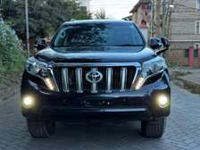 Toyota Land cruiser TX black color 2016 model.