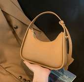 Leather shoulder bags