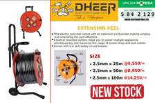 Extension Reel - 4 Outlets Safety Breaker