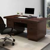 Wooden Executive Desk Dark