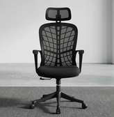 Ergonomic Office Chair Mesh Back Adjustable Headrest