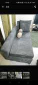 Stylish Grey Sofa Compact Modern Design