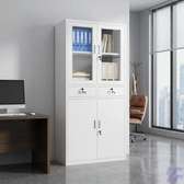 2 Door Steel Office Cabinet with 2 Drawers