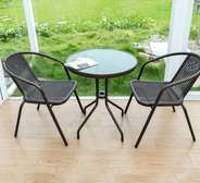 Dining Set; 2-Seater Outdoor Dining Set
