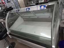 Imported meat display counter