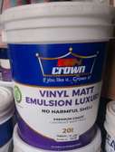 Crown Vinyl Matt Emulsion 20L Premium Interior Paint