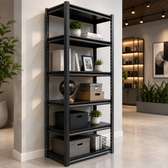 Storage Shelves : 5-Tier Steel Storage Unit