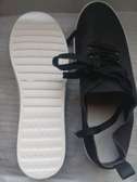Black ladies canvas shoes