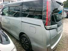 Toyota Noah Minivan Silver Spacious Reliable Ride