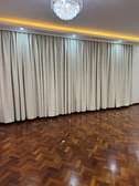 Beige Blackout Curtains Floor-to-Ceiling Thick Fabric