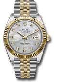 Rolex Datejust Oyster, 40 mm, Oystersteel and yellow gold