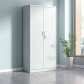 Cabinets : 2-Door Metallic Storage Cabinet
