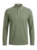 green polo shirt