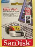 Sandisk ultra flair USB 3.0 flash disk drive 64GB
