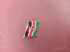 Republic of Kenya Enamel Lapel Pin Coat of Arms