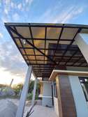 Brown polycarbonate sheet for pergolla roofing