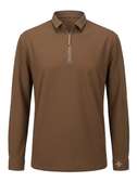 Dark brown long sleeve shirt