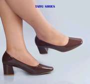 Ladies chunky heels