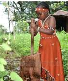 Kikuyu beaded dress