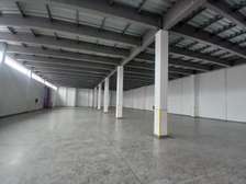Warehouse with Parking in Industrial Area