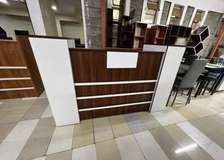 1.8m Wooden Front Office Reception Desk